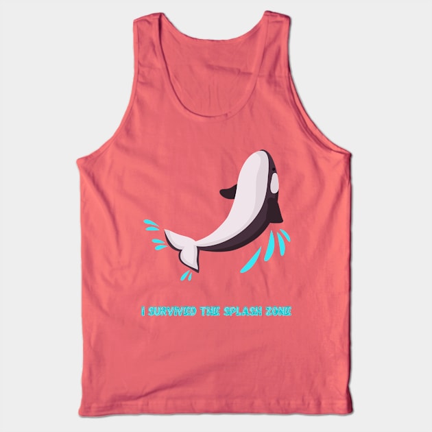 Splash Zone Tank Top by MultiversiTee